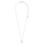Arin collier pendentif cœur – finition plaquée argent de Pilgrim, vue 2