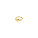 Bague arin – finition plaquée or de Pilgrim, vue 1