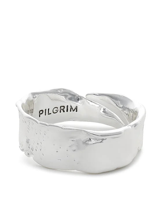 Bague BATHILDA – finition plaquée argent de Pilgrim
