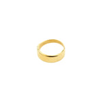 Bague bombée ELIO – plaqué or de Pilgrim