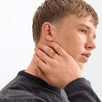 Bague chevalière ORIEM – plaqué or de Pilgrim, vue 2