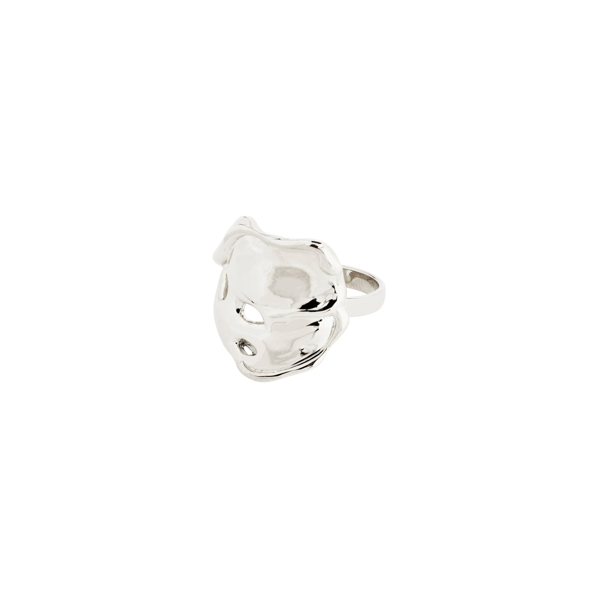 Bague DAWN – finition plaquée argent de Pilgrim