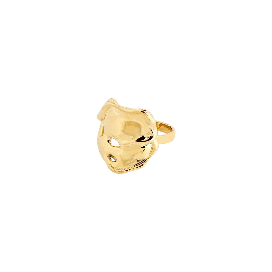 Bague DAWN – finition plaquée or de Pilgrim
