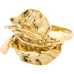 Bague ECLIPSE – finition plaquée or de Pilgrim