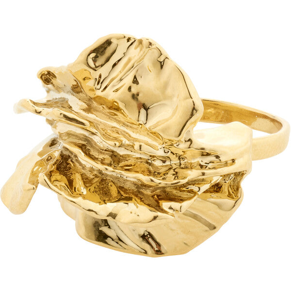 Bague ECLIPSE – finition plaquée or de Pilgrim