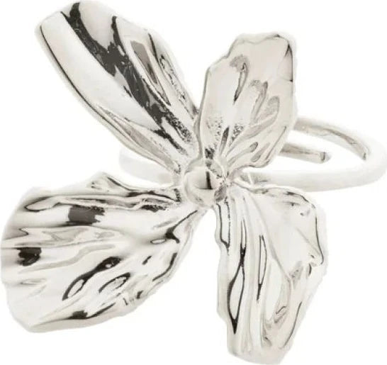 Bague imposante DREAM – finition plaquée argent de Pilgrim