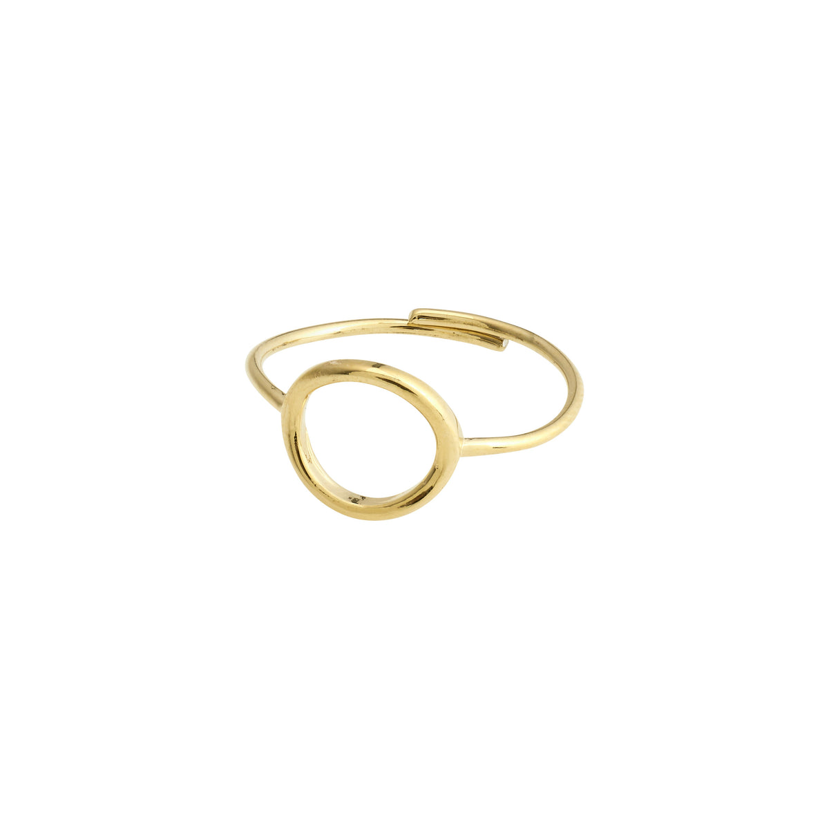 Bague LULU à superposer – finition plaquée or de Pilgrim