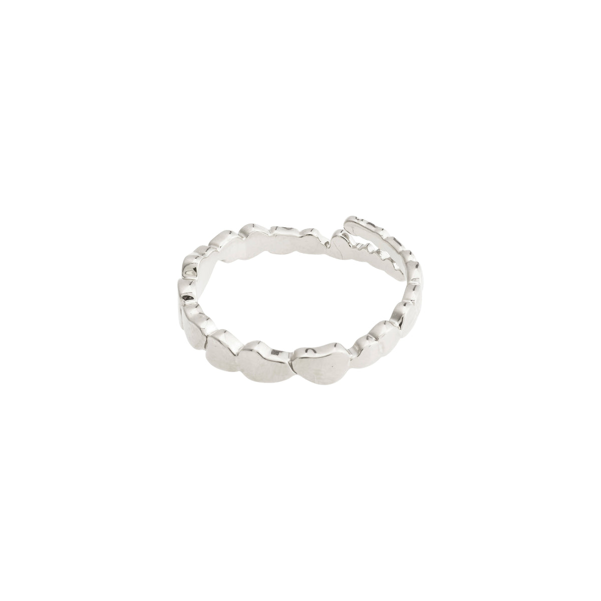Bague LULU – finition plaquée argent de Pilgrim