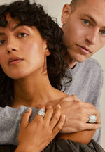 Bague ORAH – finition plaquée argent de Pilgrim, vue 2