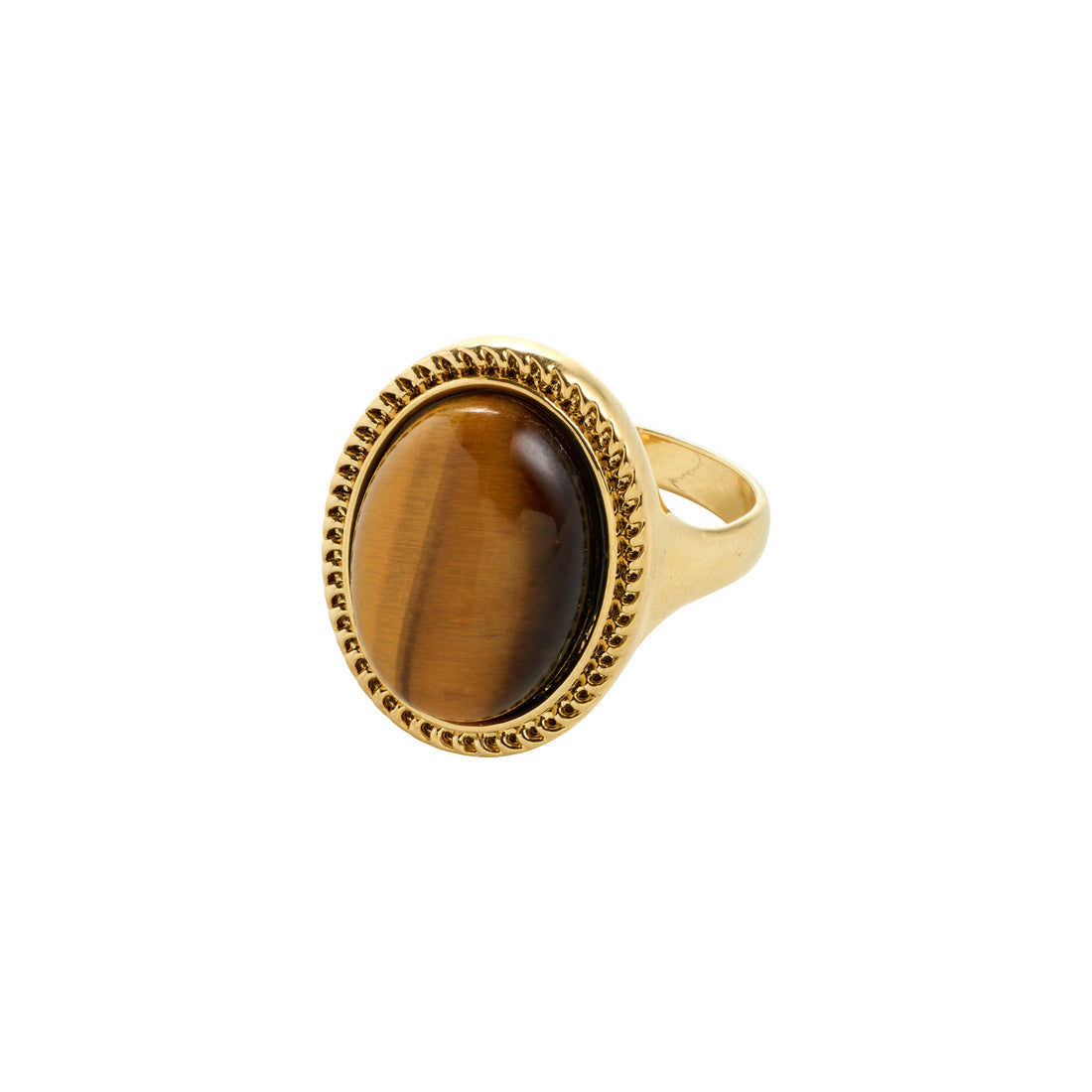 Bague BETWEEN – finition plaquée or de Pilgrim