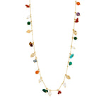 Collier BETWEEN en pierres semi-précieuses – finition plaquée or de Pilgrim
