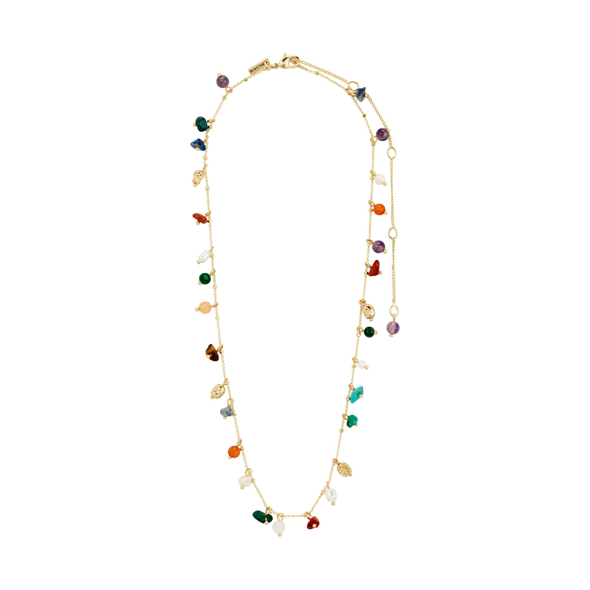 Collier BETWEEN en pierres semi-précieuses – finition plaquée or de Pilgrim, vue 2