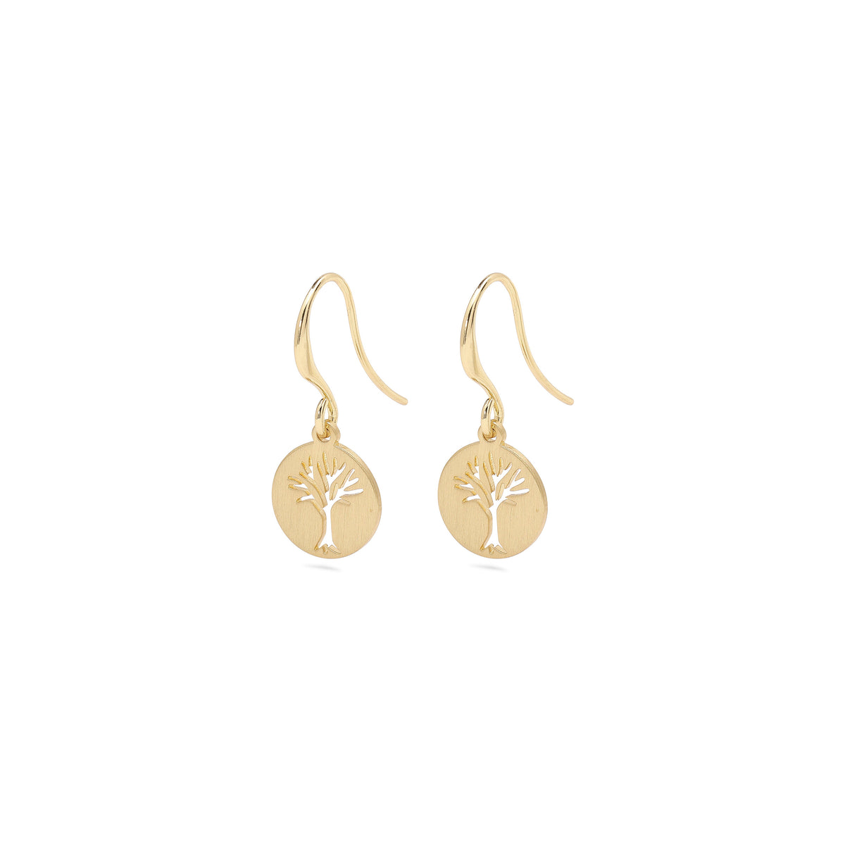 Boucles d'oreilles ELIN – finition plaquée or de Pilgrim