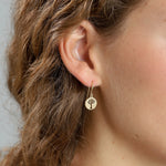 Boucles d'oreilles ELIN – finition plaquée or de Pilgrim, vue 2
