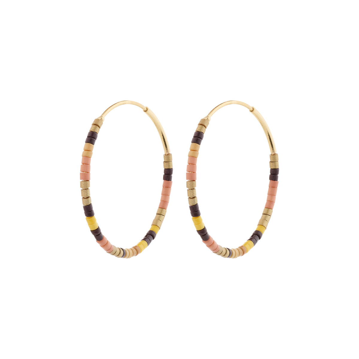 Boucles d’oreilles APPOLLONIA – finition plaquée or de Pilgrim