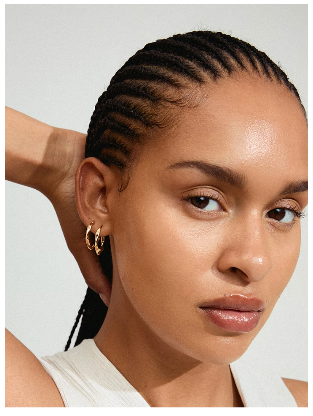 Boucles d’oreilles DAWN – finition plaquée or de Pilgrim, vue 2