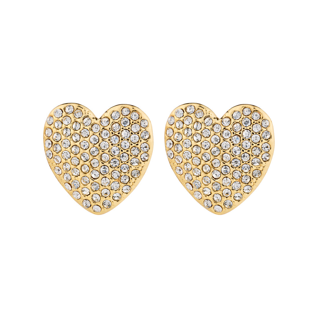 Boucles d’oreilles DUNE – finition plaquée argent de Pilgrim