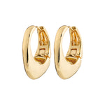 Boucles d’oreilles DUNE – finition plaquée or de Pilgrim