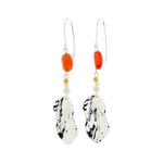 Boucles d’oreilles ECLIPSE – finition plaquée argent de Pilgrim