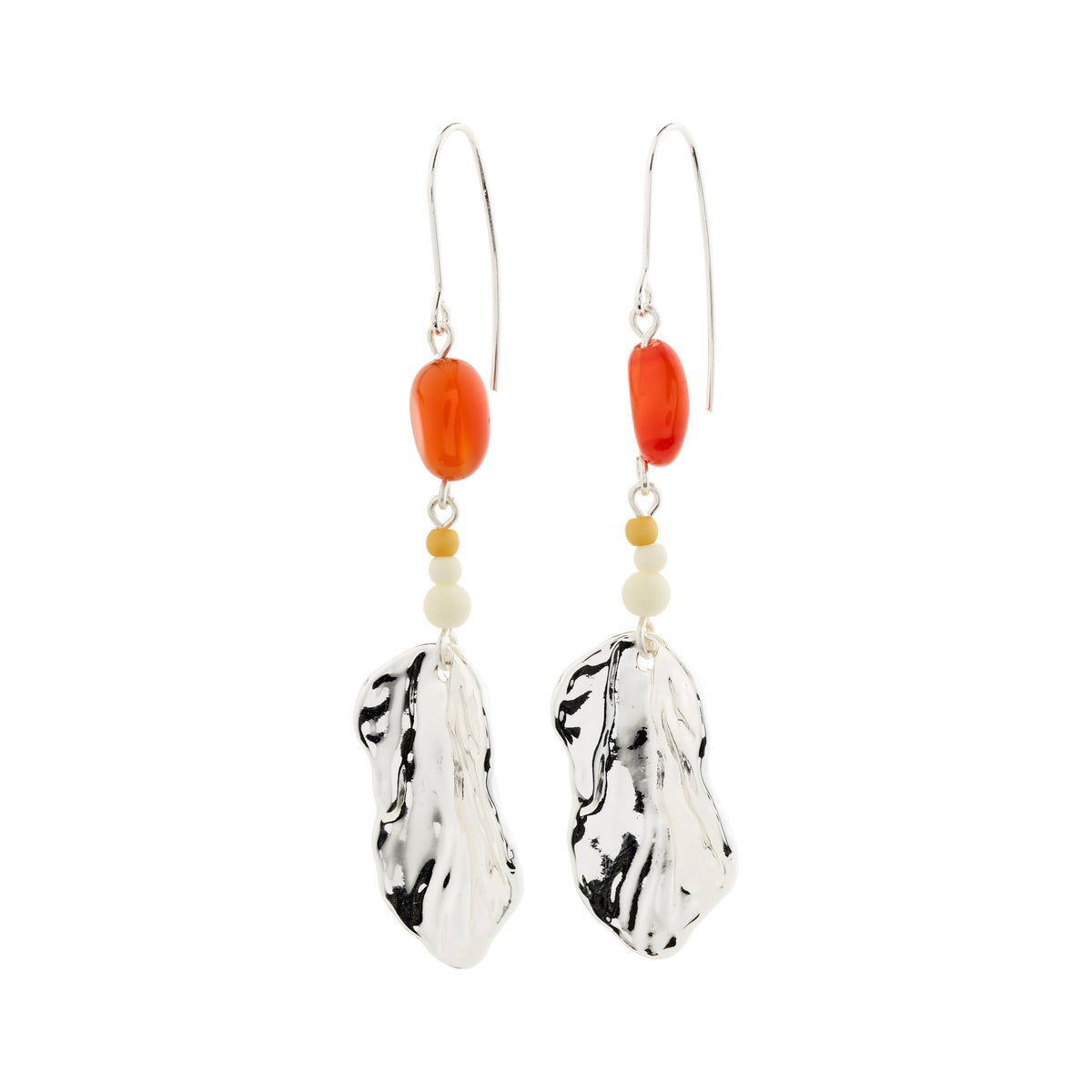 Boucles d’oreilles ECLIPSE – finition plaquée argent de Pilgrim