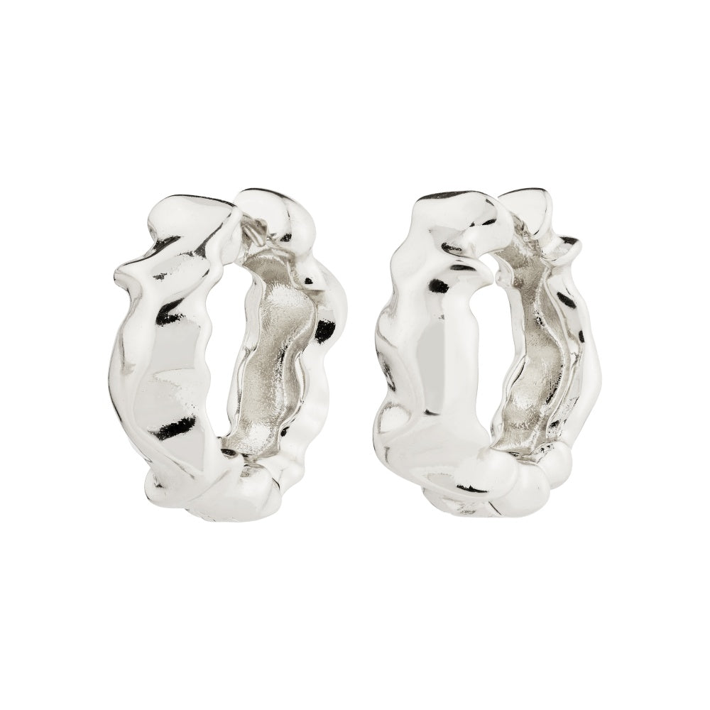 Boucles d’oreilles ELLIOT – finition plaquée argent de Pilgrim