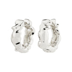 Boucles d’oreilles ELLIOT – finition plaquée argent de Pilgrim