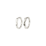 Boucles d’oreilles ember – finition plaquée argent de Pilgrim