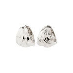 Boucles d’oreilles johnnie – finition plaquée argent de Pilgrim
