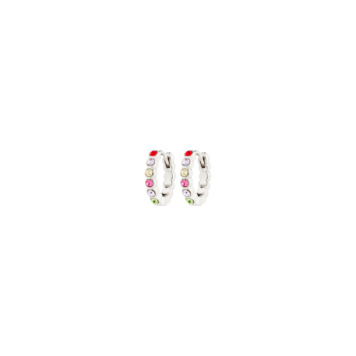 Boucles d’oreilles KLEOPRATRA – finition plaquée argent de Pilgrim