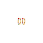 Boucles d’oreilles KLEOPRATRA – finition plaquée or de Pilgrim