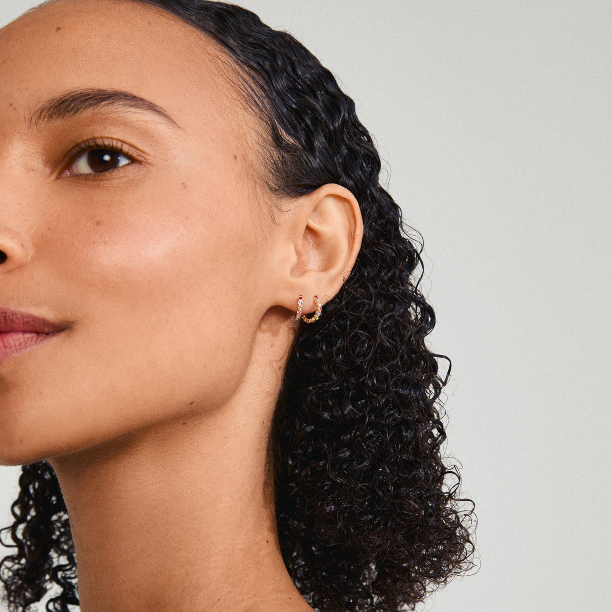 Boucles d’oreilles KLEOPRATRA – finition plaquée or de Pilgrim, vue 2