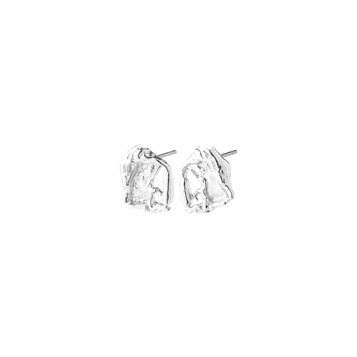 Boucles d’oreilles ORIEN organiques – plaqué argent de Pilgrim