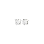 Boucles d’oreilles RAVI en zircon – 6 mm – plaqué argent de Pilgrim