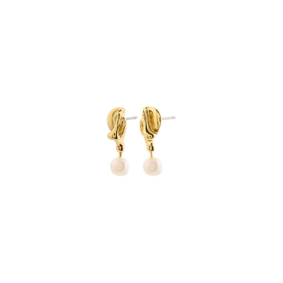 Boucles d’oreilles STARLIGHT avec perles – finition plaquée or de Pilgrim