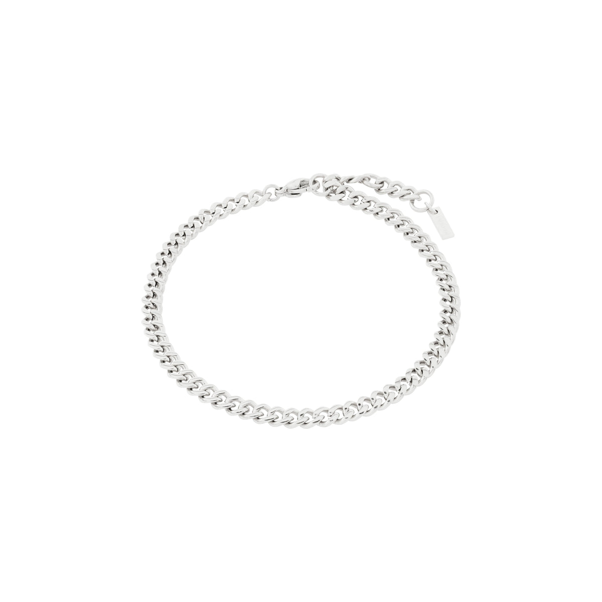 Bracelet chaîne gourmette TARO – plaqué argent de Pilgrim