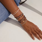 Bracelet INDIE nude multi – finition plaquée or de Pilgrim, vue 4