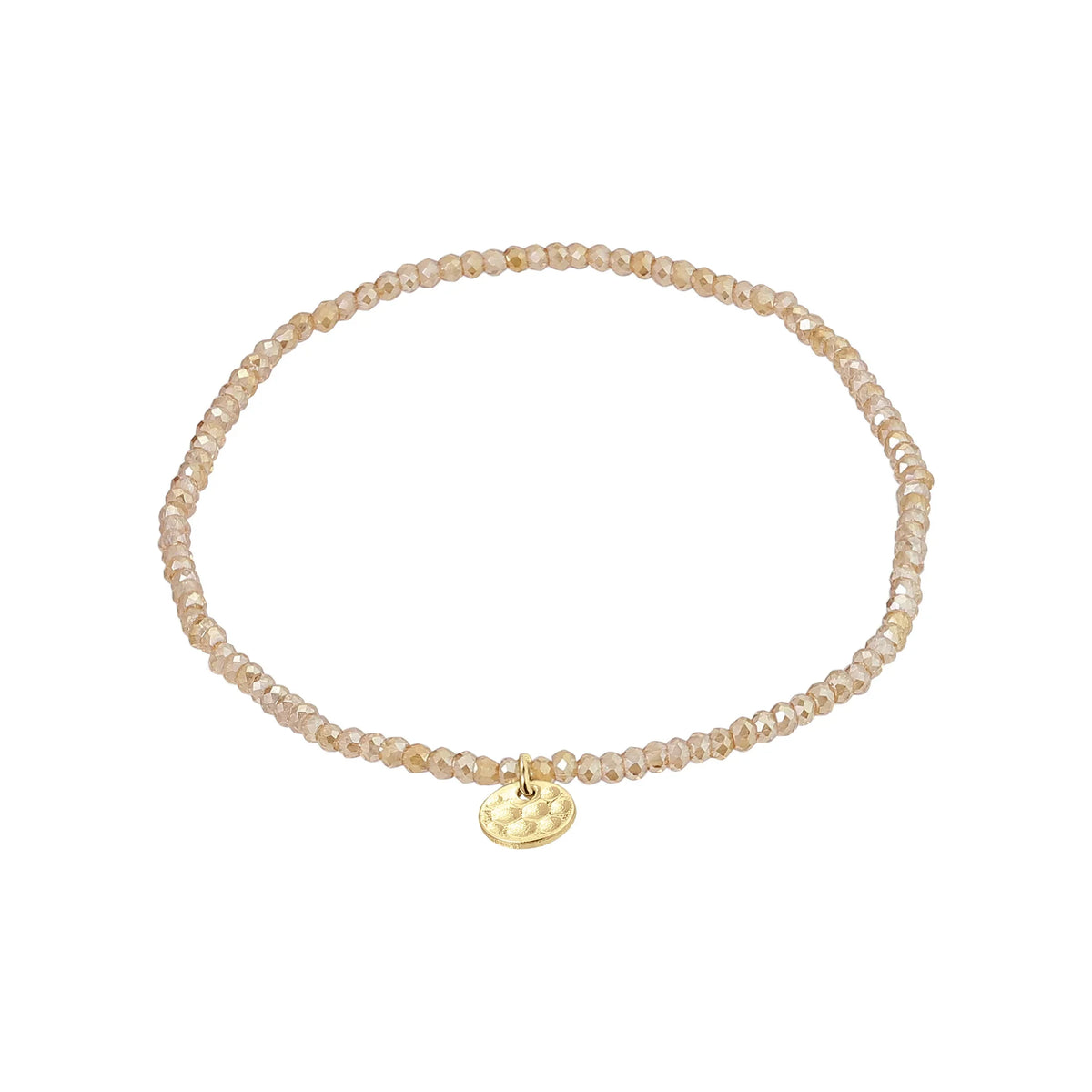 Bracelet INDIE nude – finition plaquée or de Pilgrim