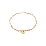 Bracelet INDIE rose – finition plaquée or de Pilgrim