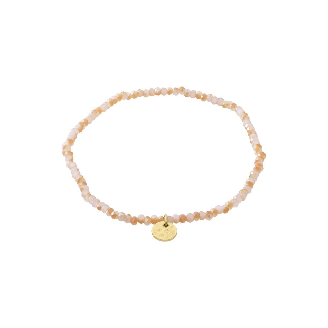 Bracelet INDIE rose – finition plaquée or de Pilgrim