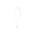 Collier BREATHE médaillon en cristal – finition plaquée argent de Pilgrim, vue 2