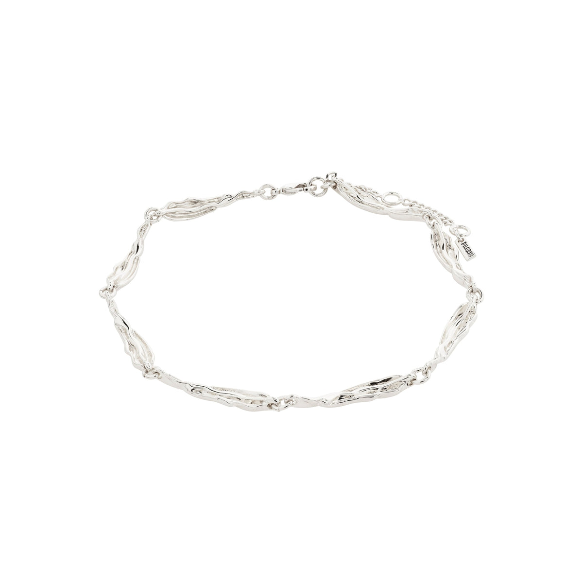 Chaîne de cheville ARIF – finition plaquée argent de Pilgrim