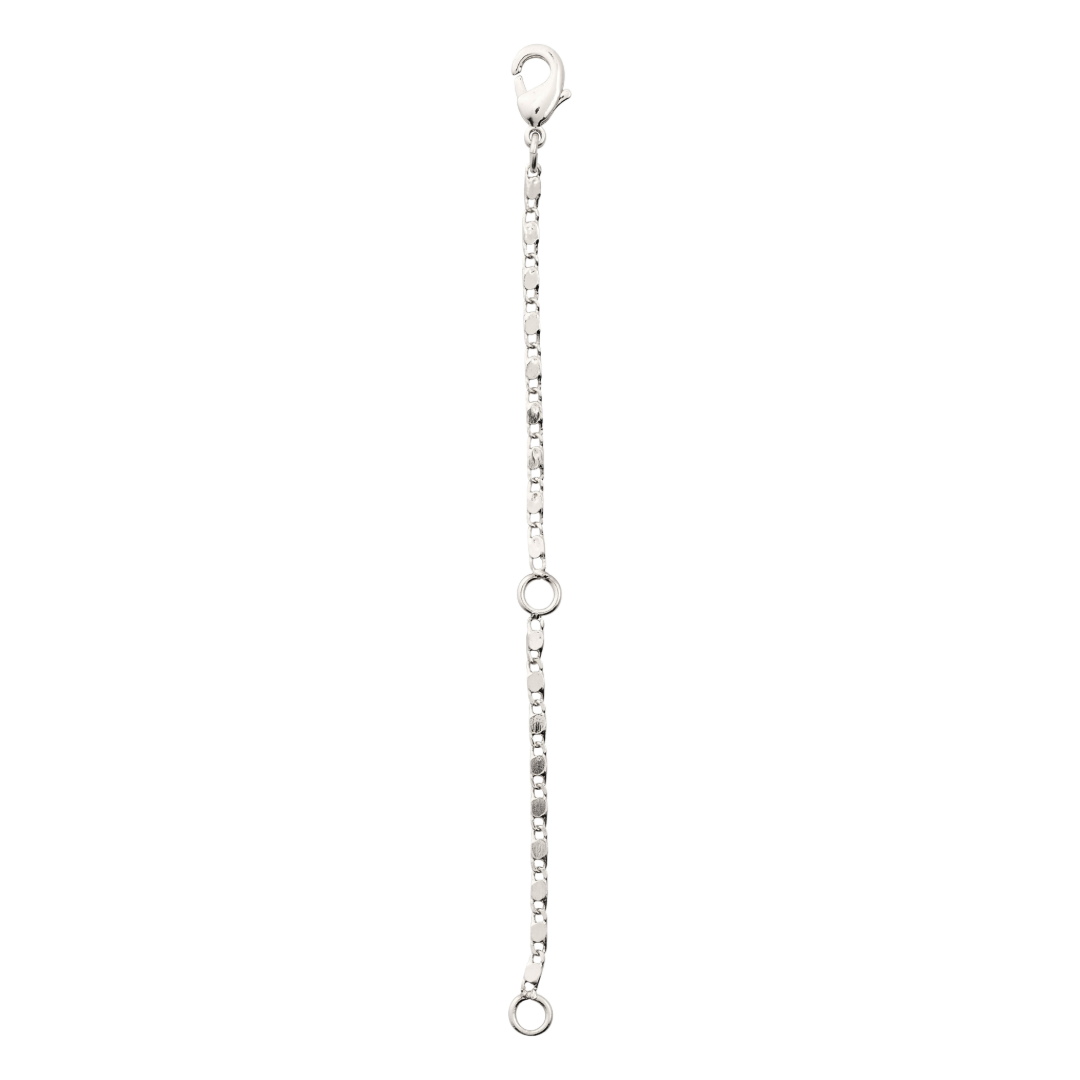 Chaîne de rallonge – 9 cm – plaqué argent de Pilgrim