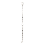 Chaîne de rallonge – 9 cm – plaqué argent de Pilgrim, vue 2