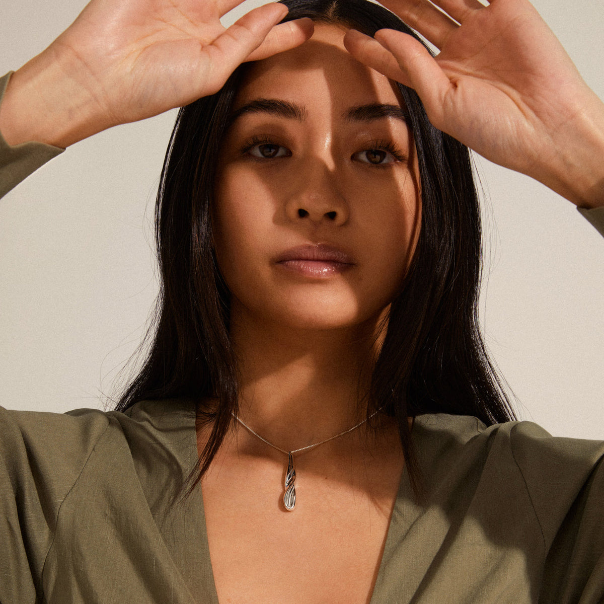 Collier ALBERTE – finition plaquée argent de Pilgrim, vue 4