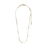 Collier ALISON blanc – finition plaquée or de Pilgrim, vue 2