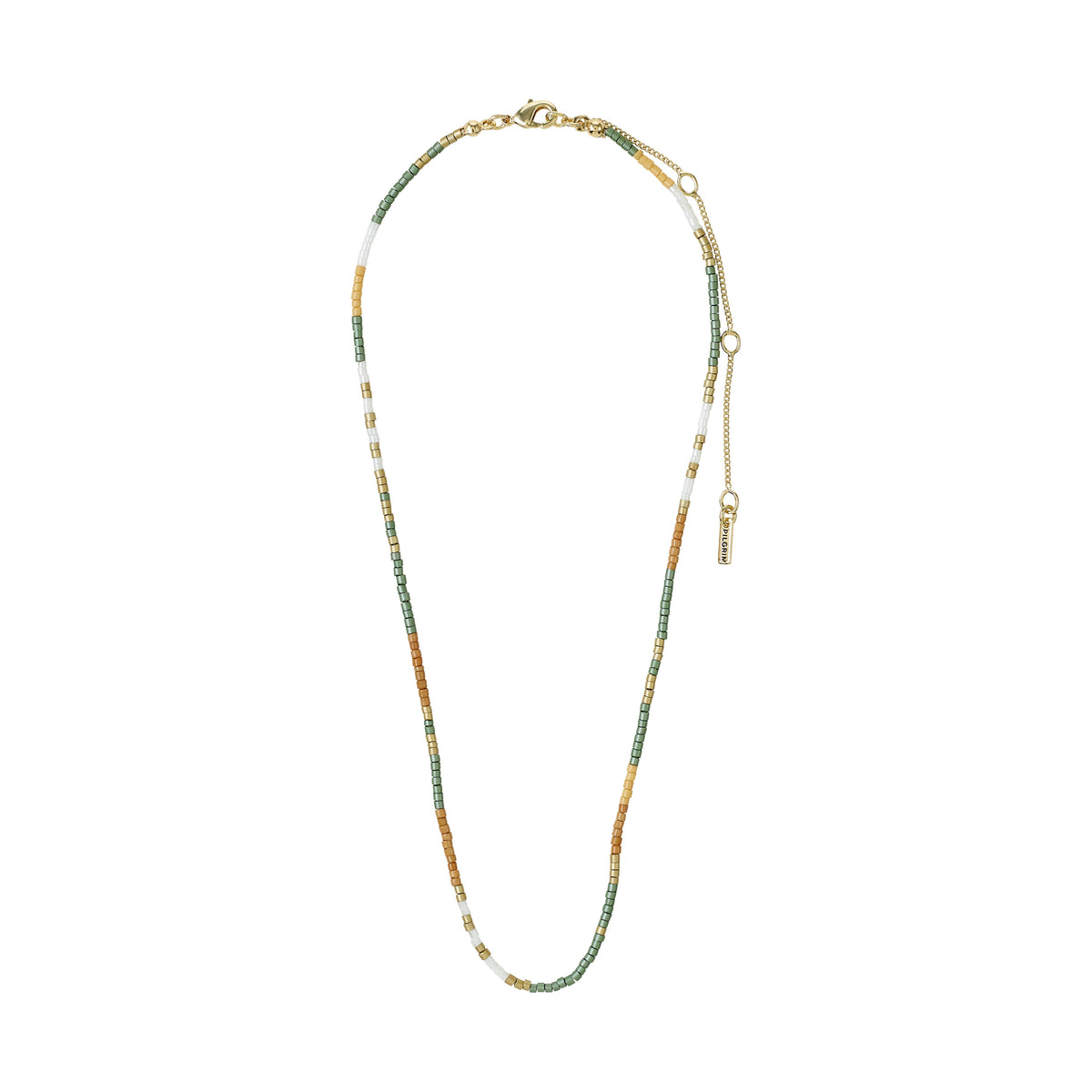 Collier ALISON brun – finition plaquée or de Pilgrim, vue 2