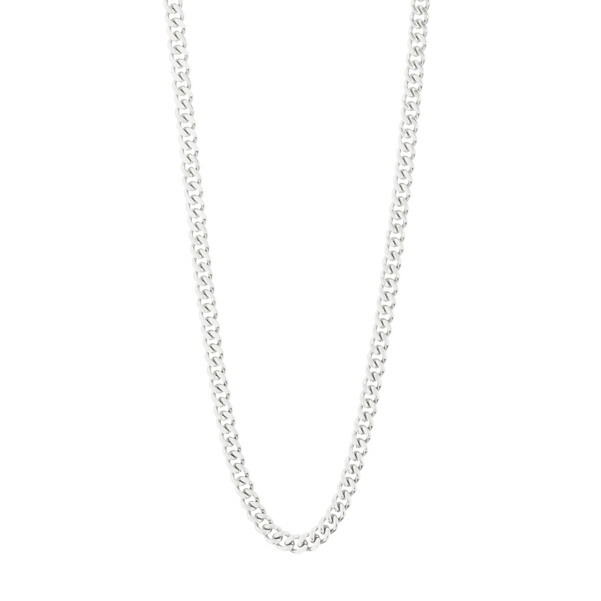 Collier chaîne gourmette TARO – plaqué argent de Pilgrim