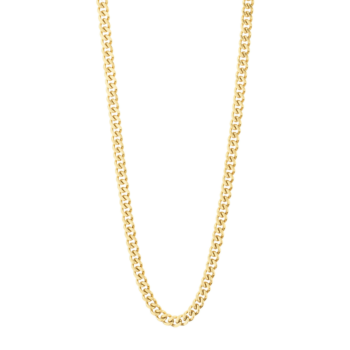Collier chaîne gourmette TARO – plaqué or de Pilgrim