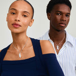 Collier ECLIPSE – finition plaquée argent de Pilgrim, vue 3