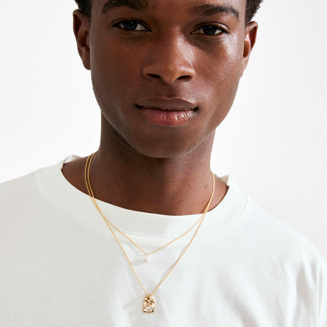 Collier fire cristal – finition plaquée or de Pilgrim, vue 3